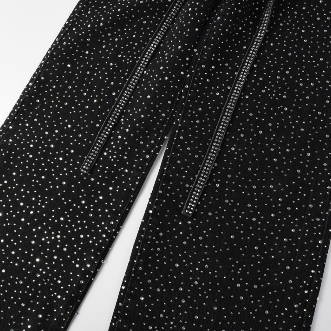 Black Diamonds Baggy Jeans