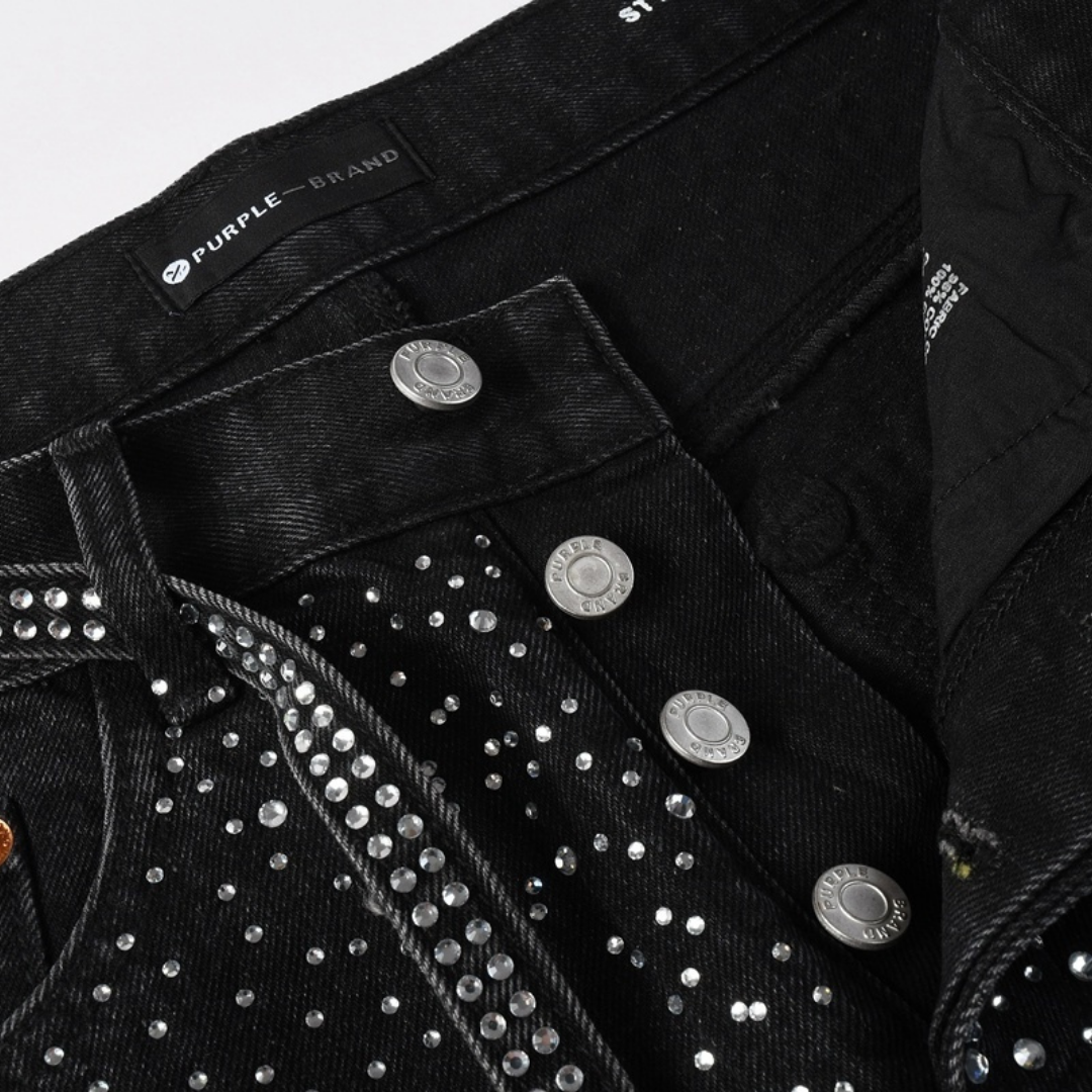 Black Diamonds Baggy Jeans