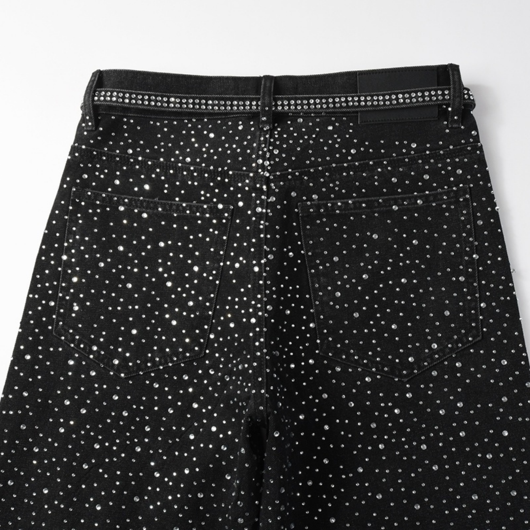 Black Diamonds Baggy Jeans