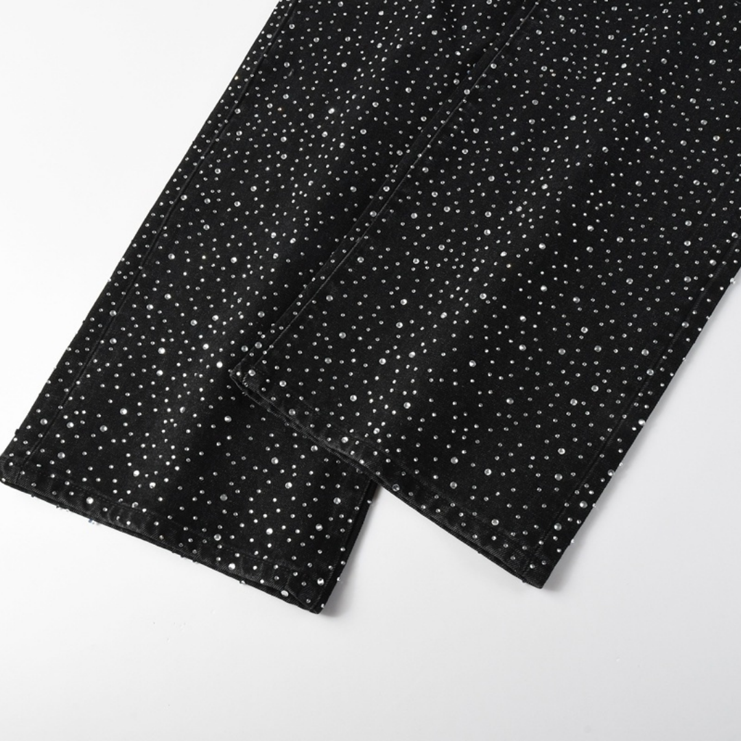 Black Diamonds Baggy Jeans