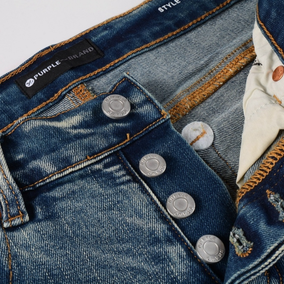 Ripped Paint Jeans
