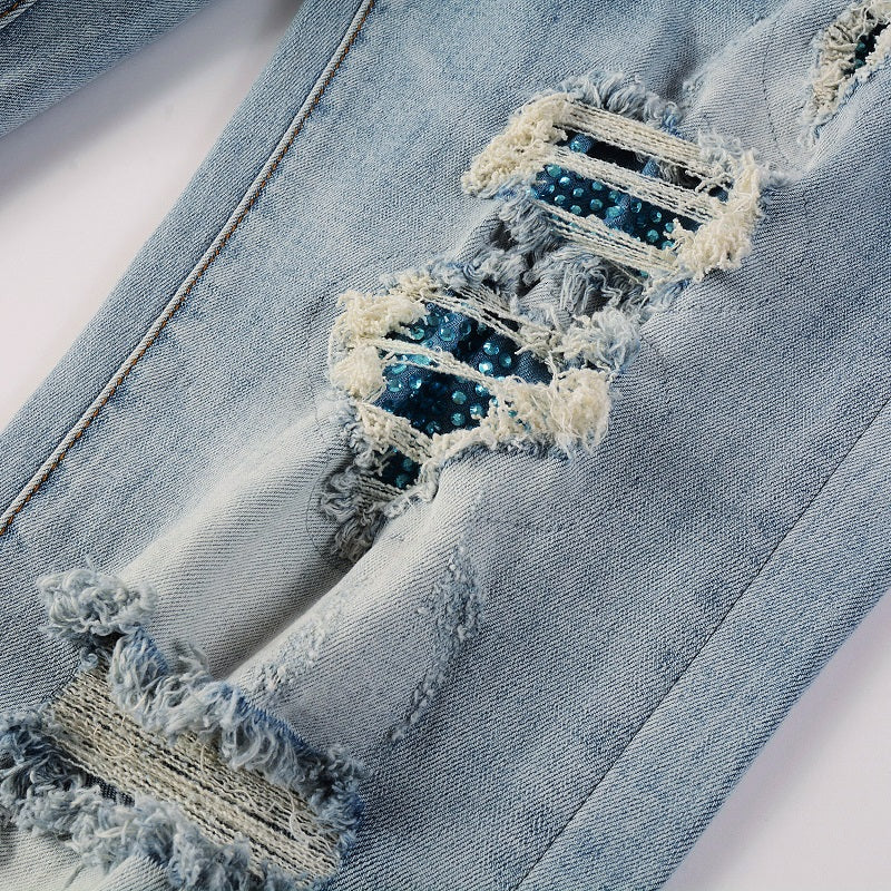 Blue Diamonds Jeans