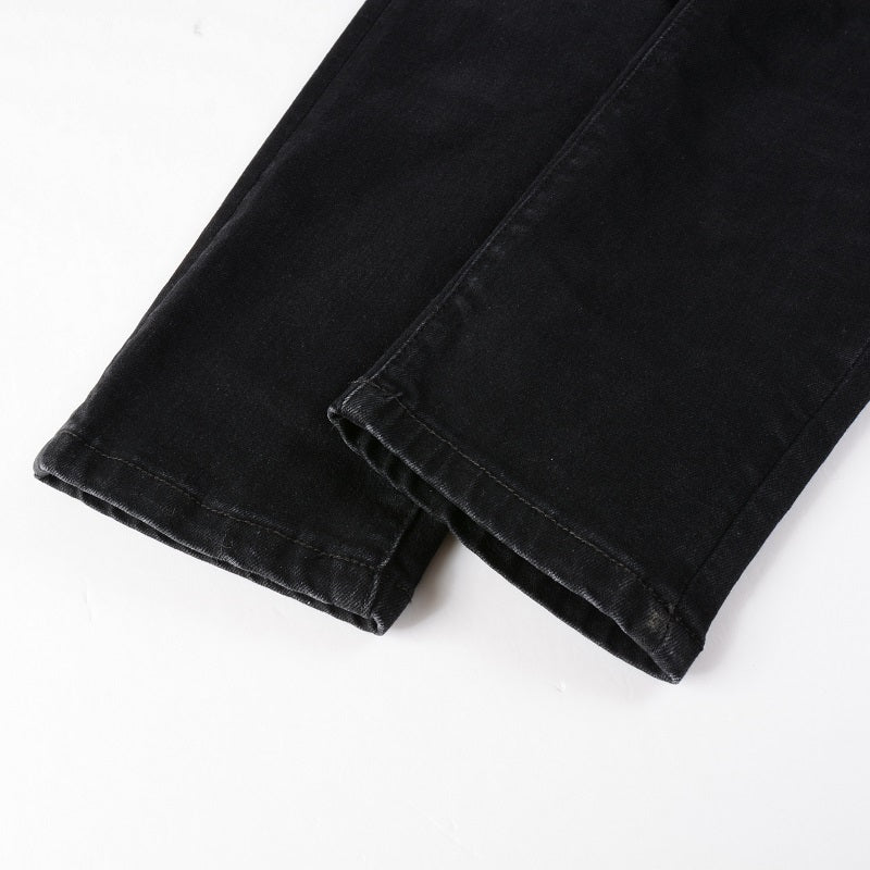 Zebra Bandana Black Jeans