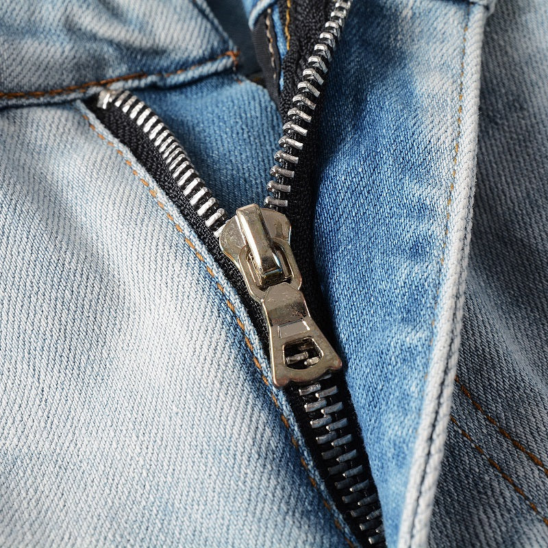 Ripped Gradient Blue Jeans