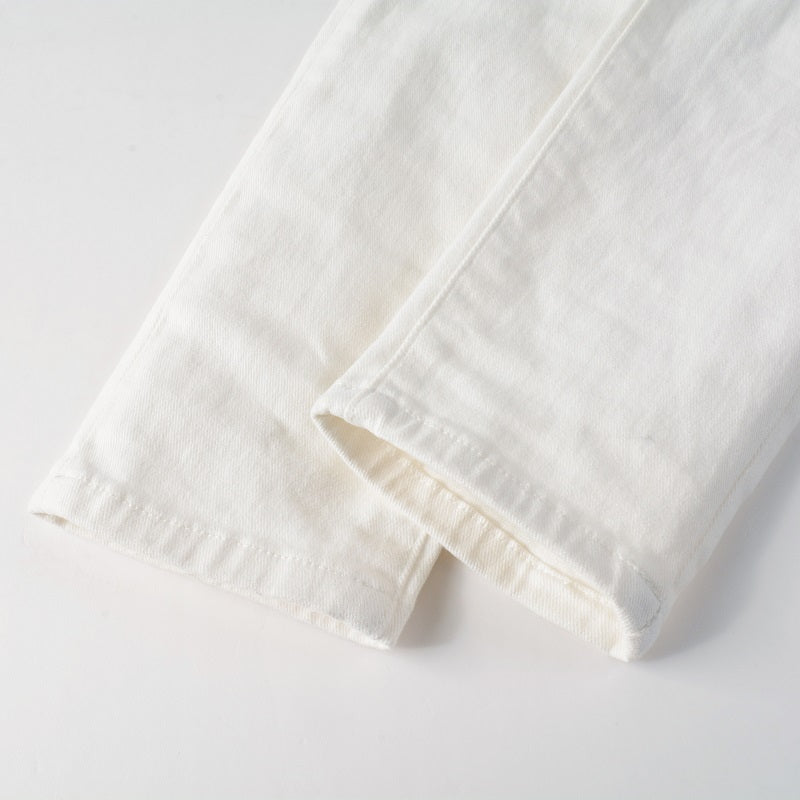 White Ripped Jeans