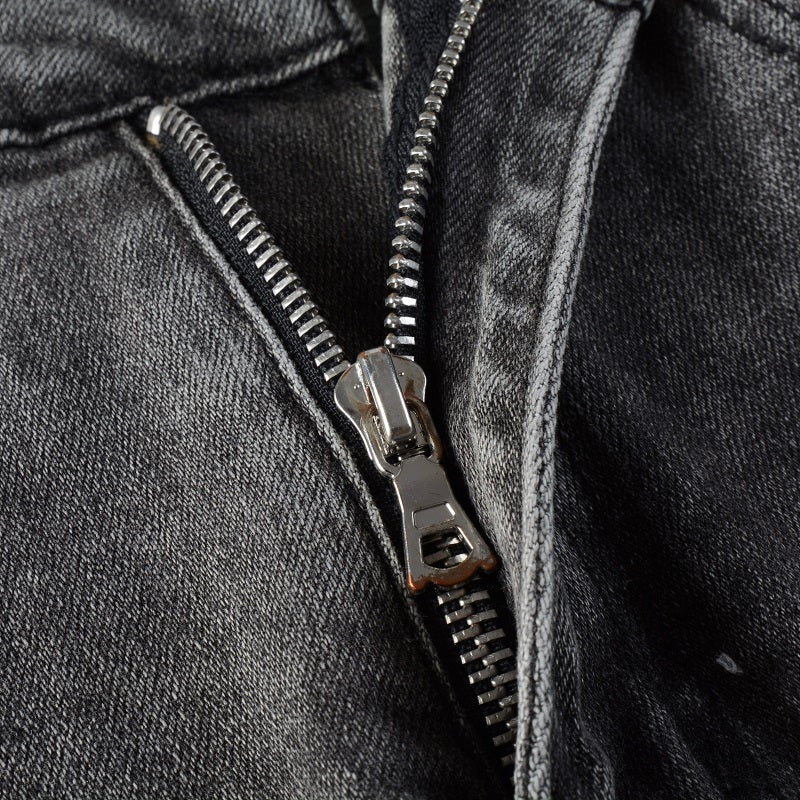 Black Bandana Jeans