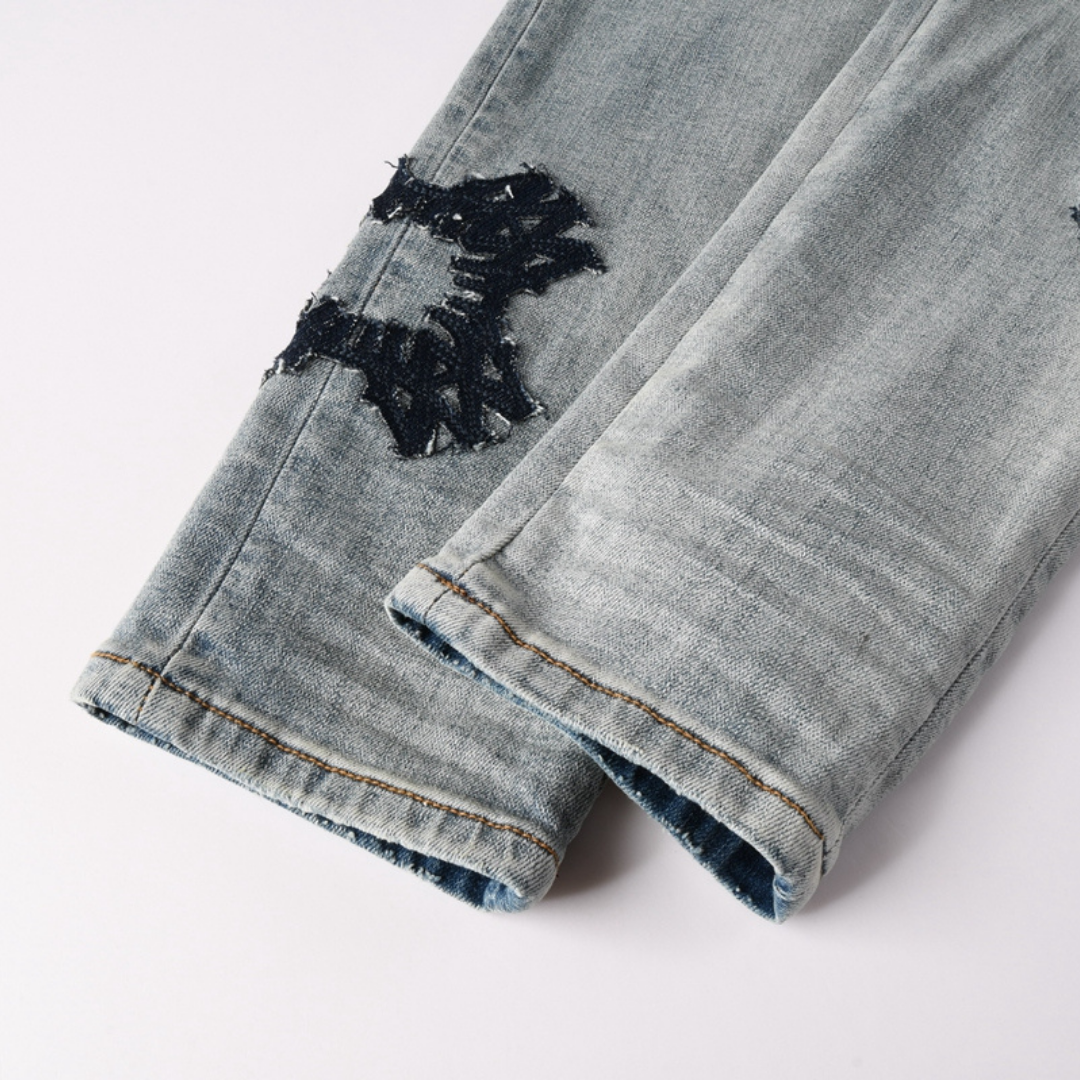 Chrome Blue Jeans