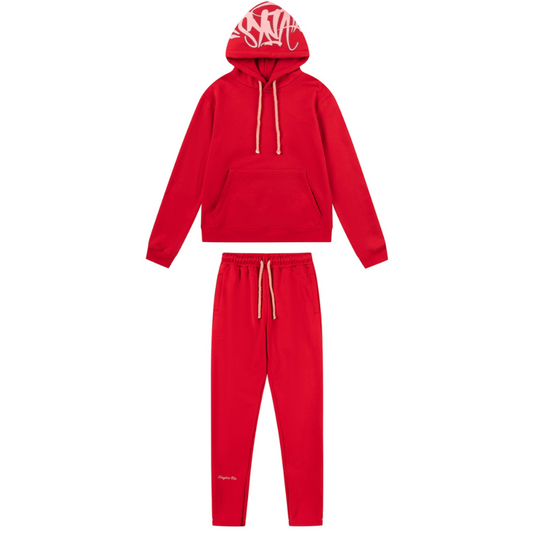 Syna Logo Red Tracksuit