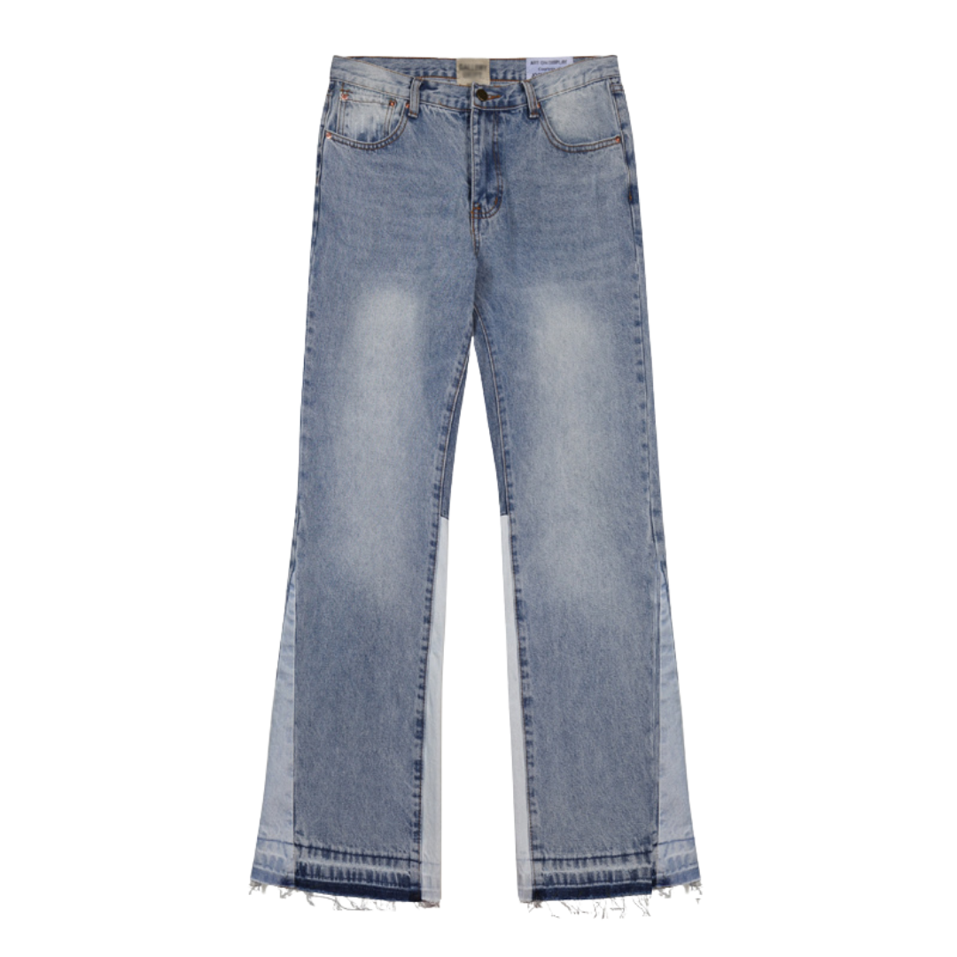 Flared Ripped Jeans