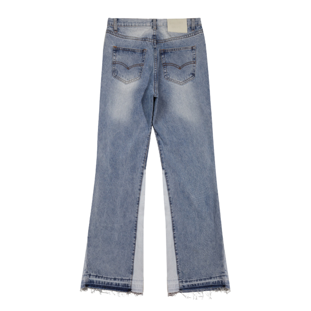 Flared Ripped Jeans
