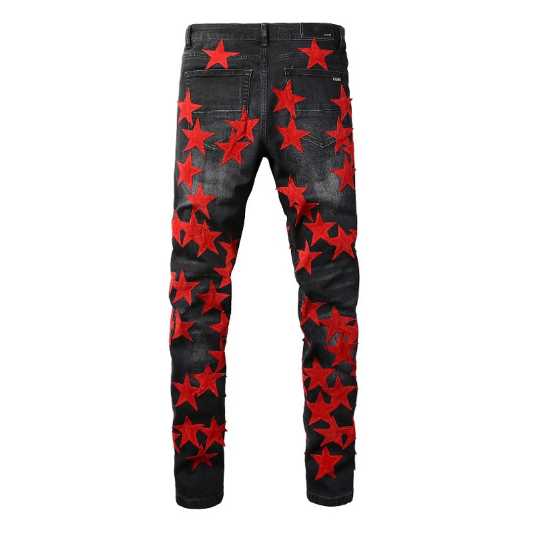 Red Star Patch Jeans