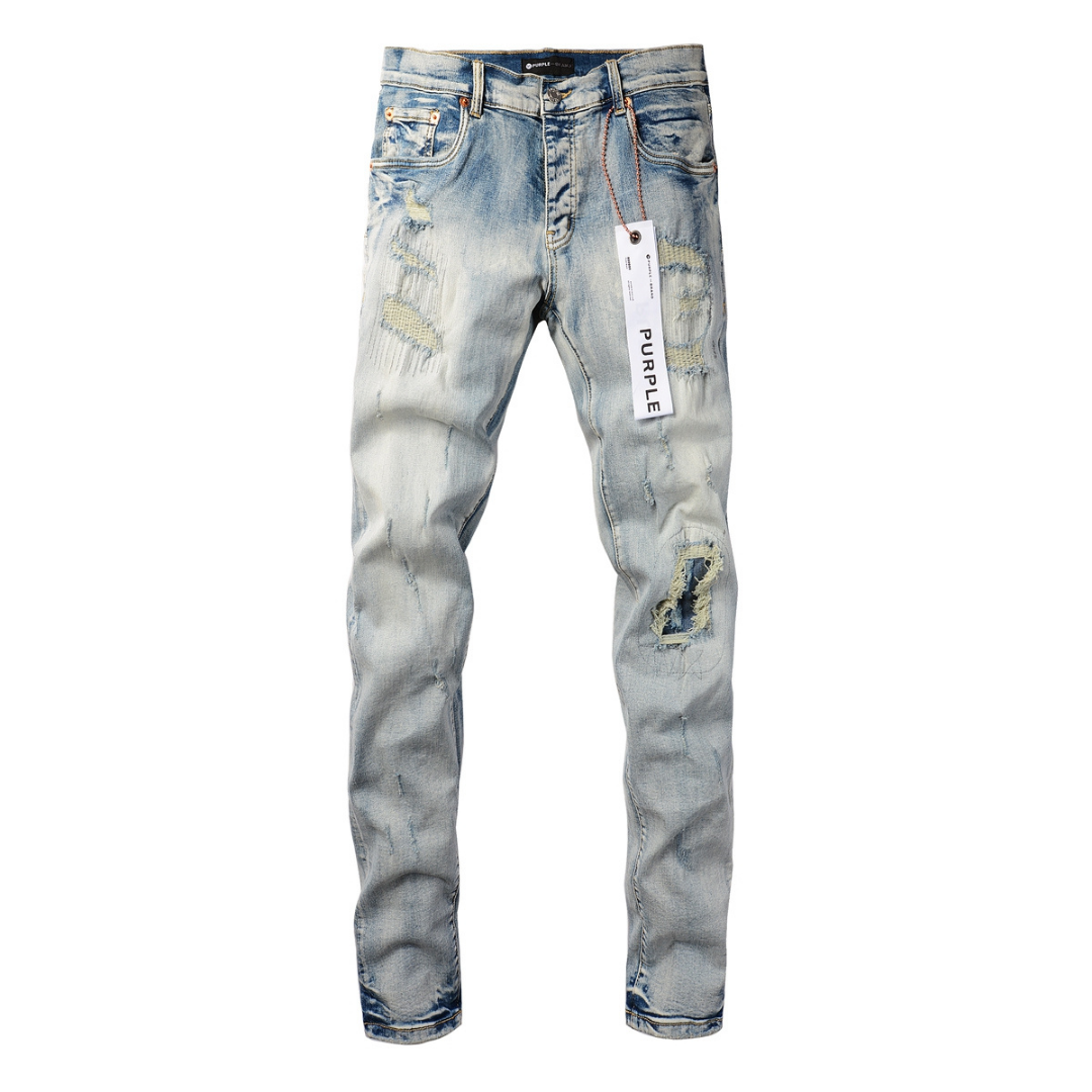 Gradient Light Blue Jeans