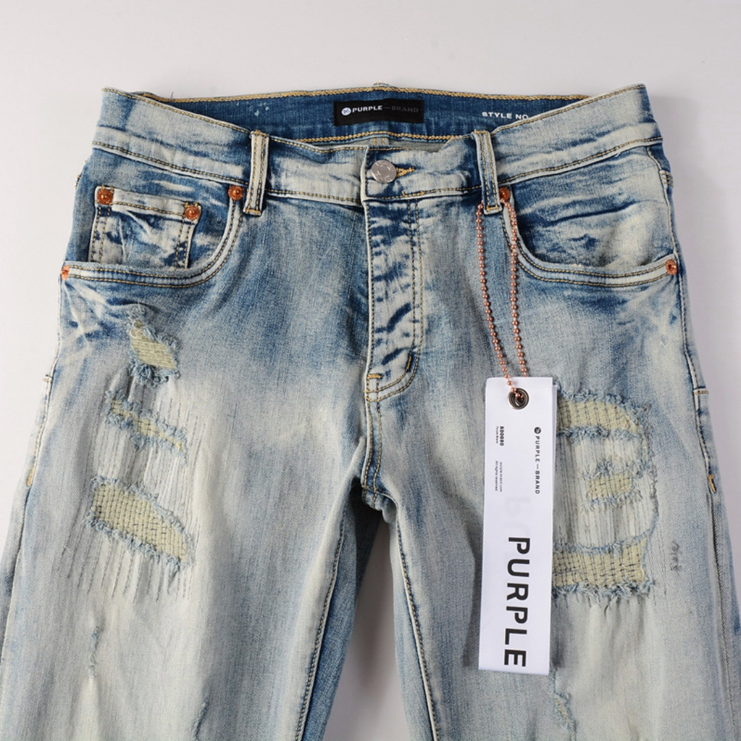 Gradient Light Blue Jeans