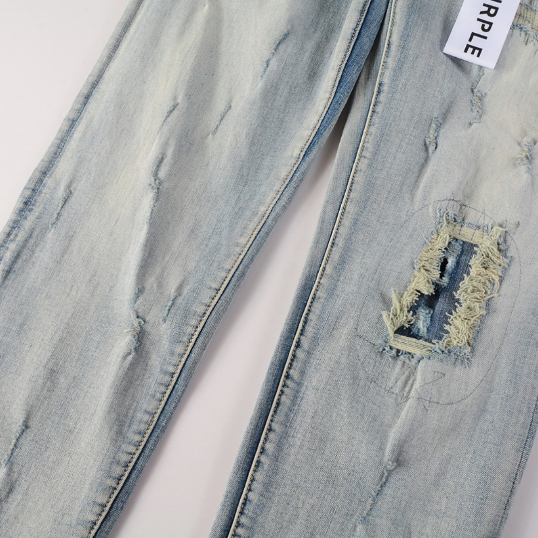 Gradient Light Blue Jeans