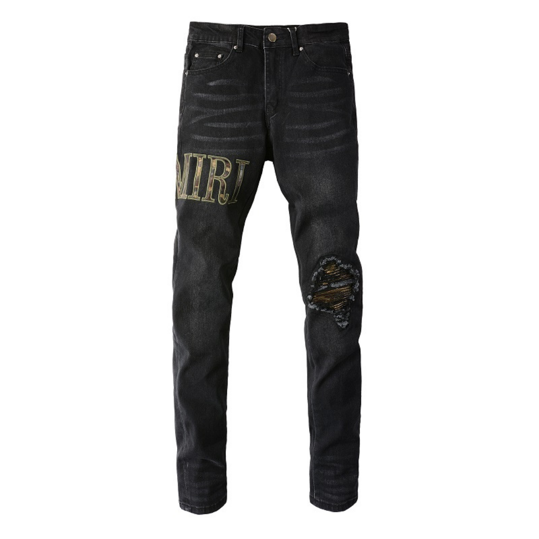 Applique Denim Jeans