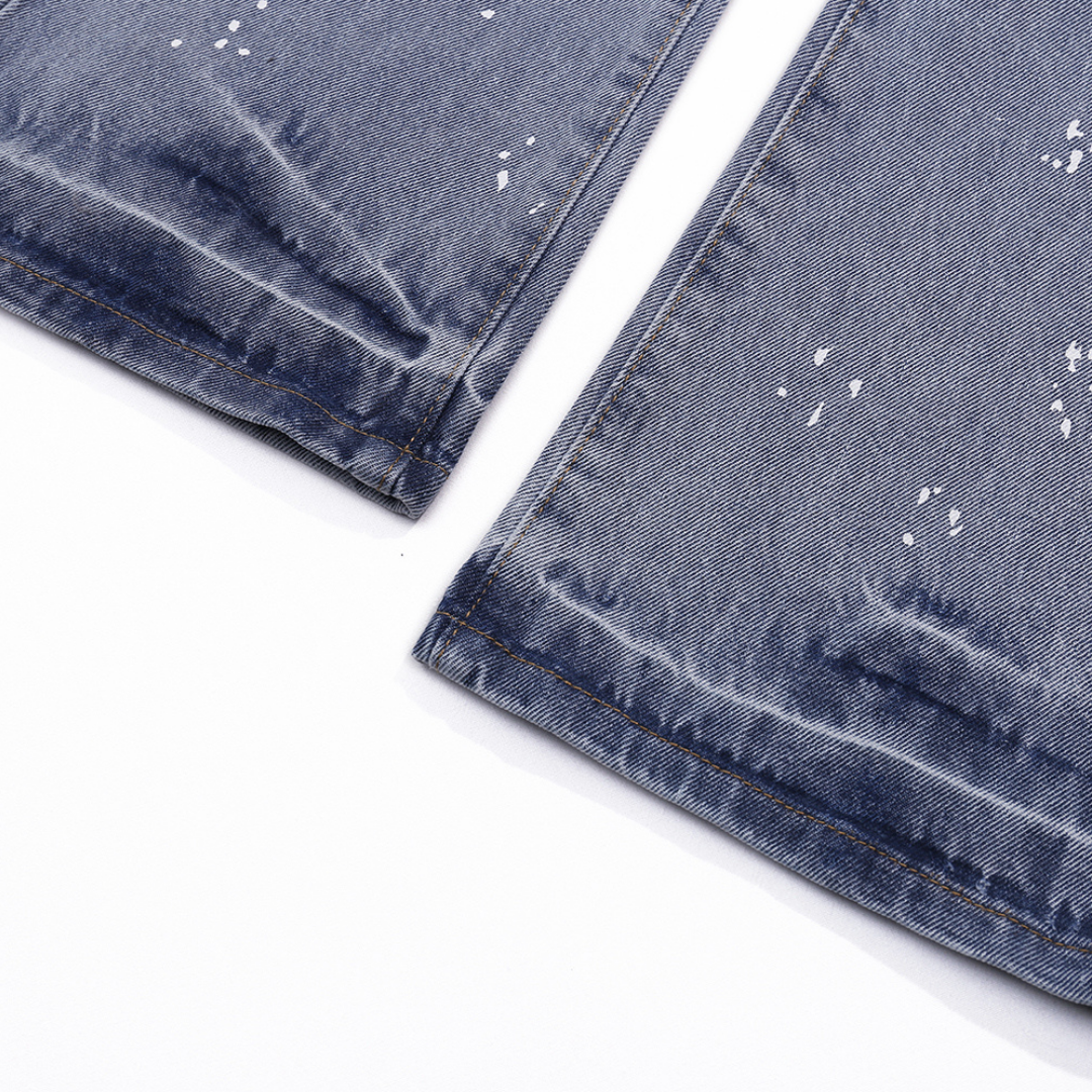 Flare Paint Gradient Jeans