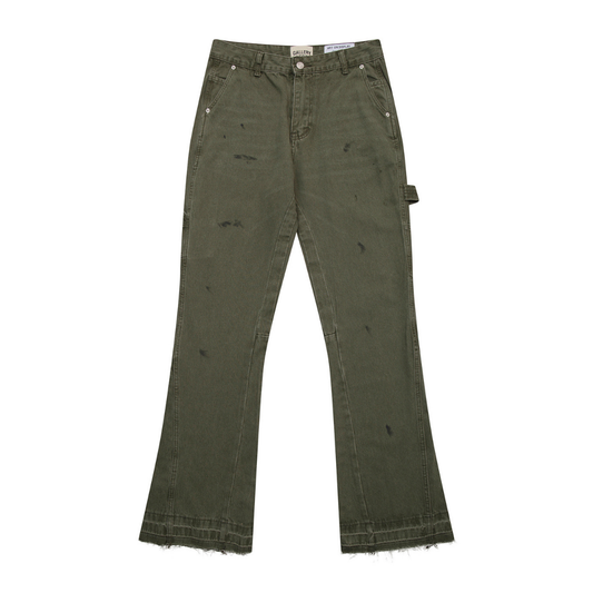 Flare Paint Jeans