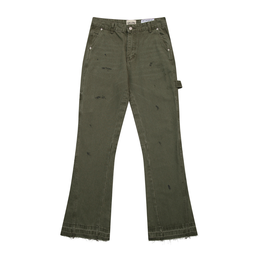 Flare Paint Jeans