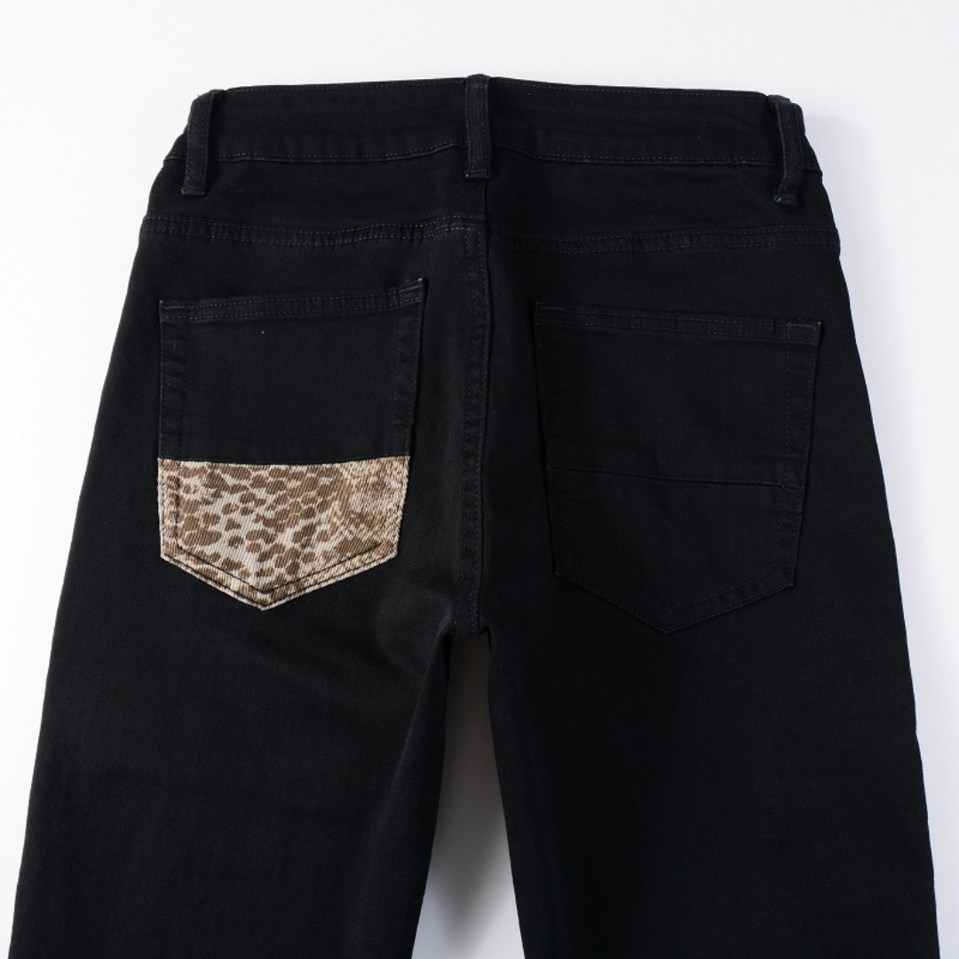 Black Camo Jeans