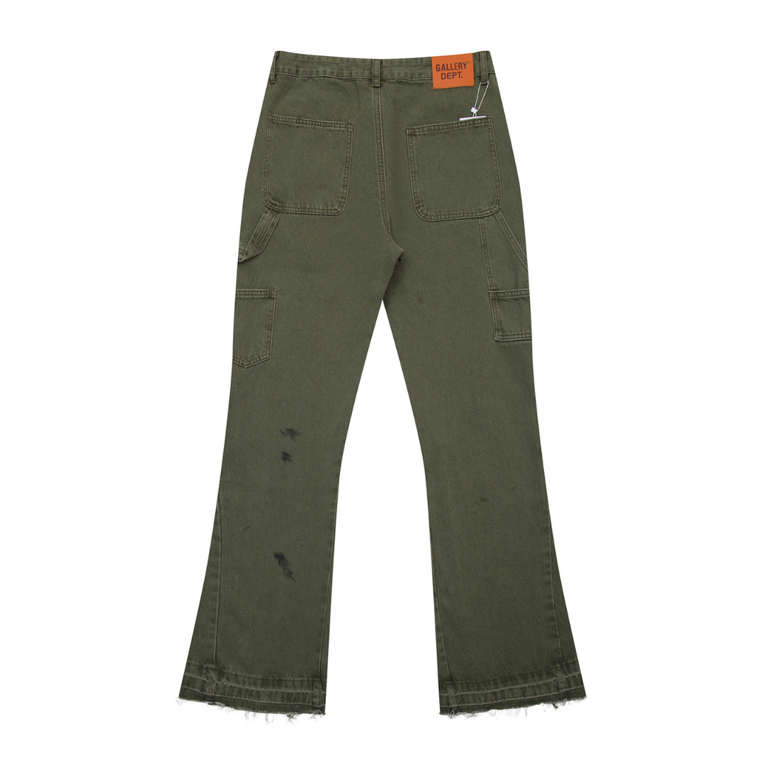 Flare Paint Jeans