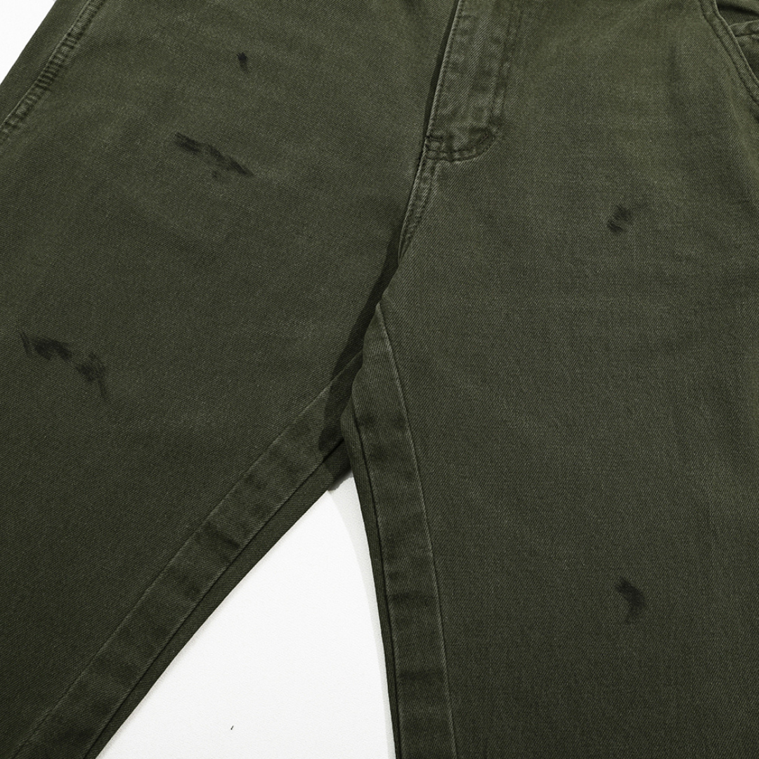 Flare Paint Jeans