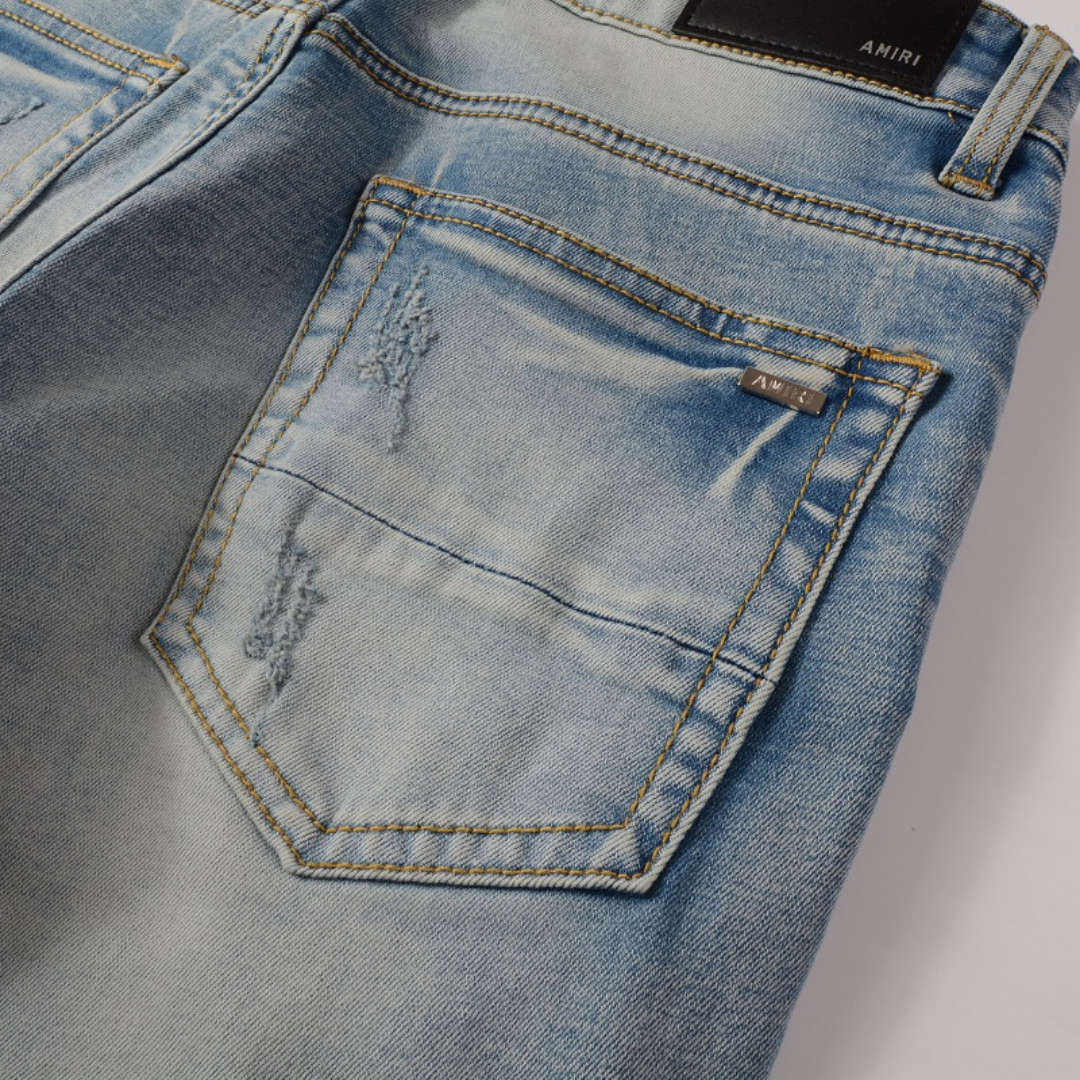 Ripped Blue Jeans