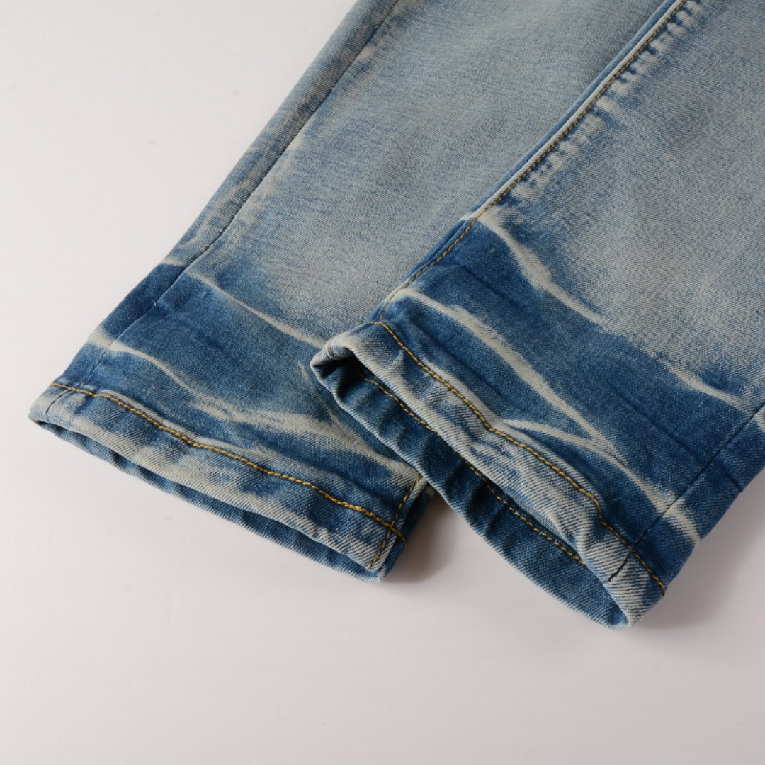 Blue Patch Jeans