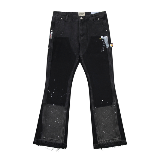 Flared Ripped Jeans