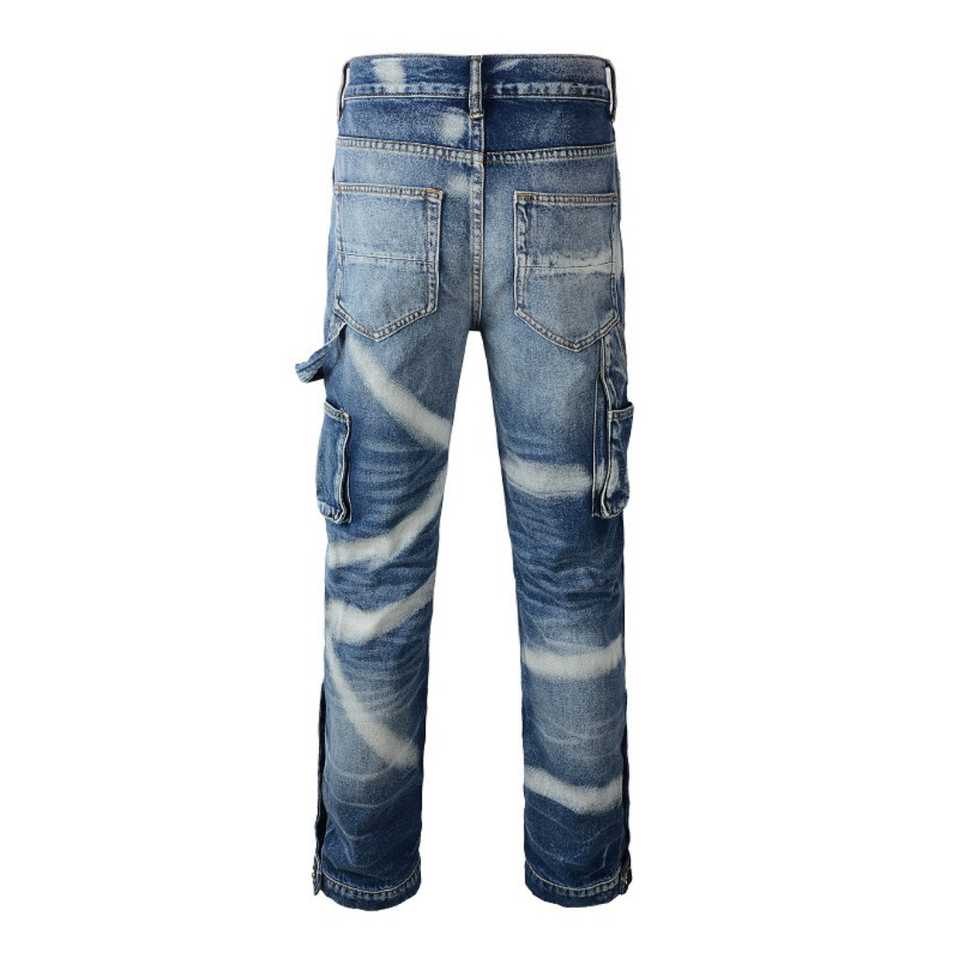Blue Distressed Jeans