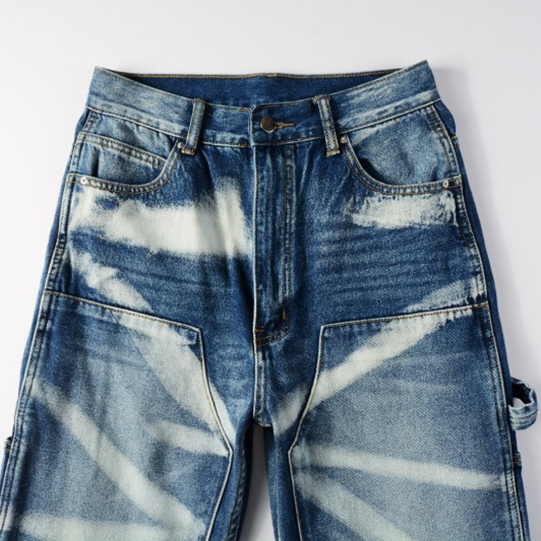 Blue Distressed Jeans