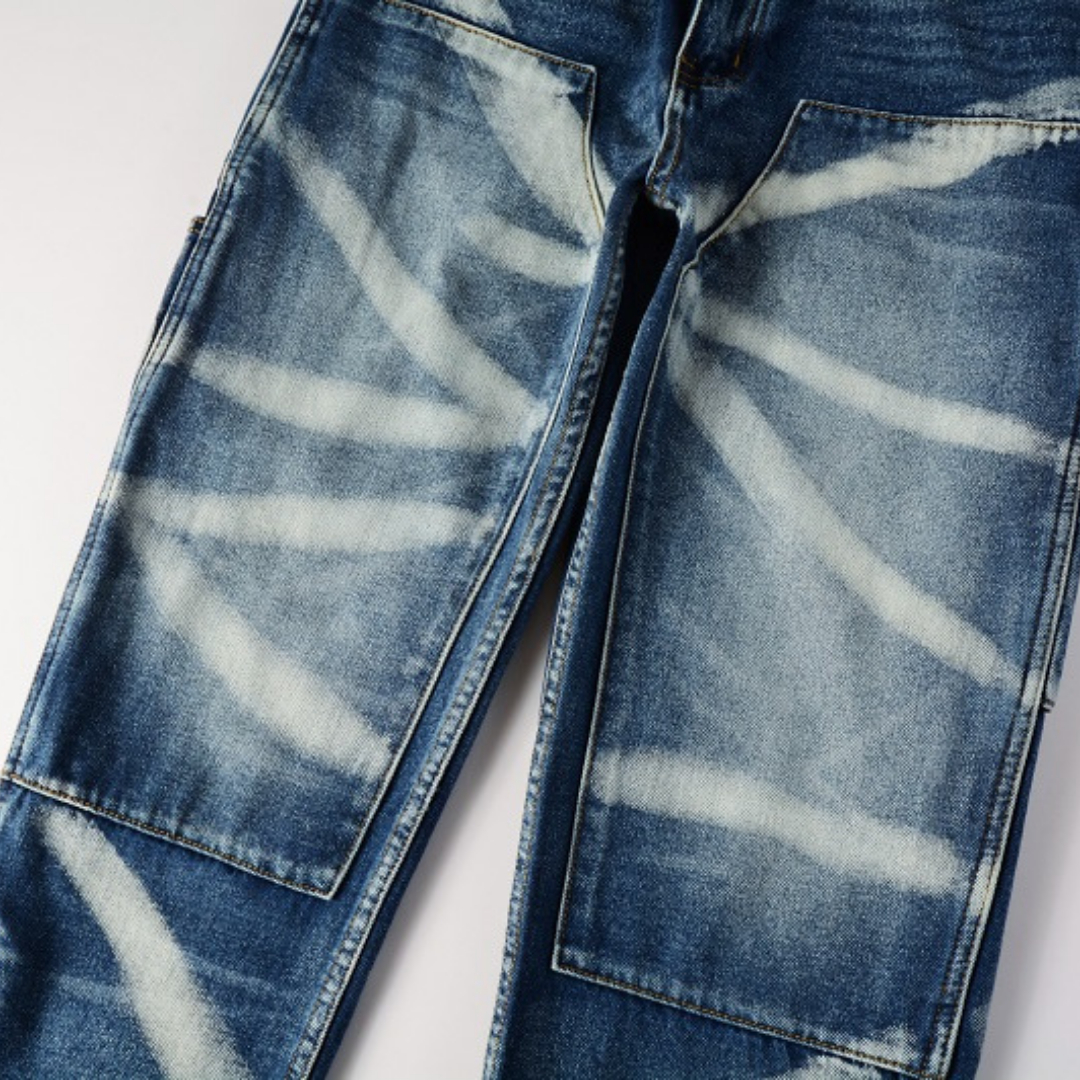 Blue Distressed Jeans