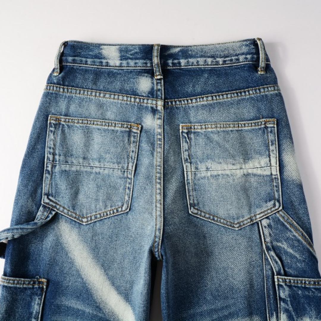 Blue Distressed Jeans