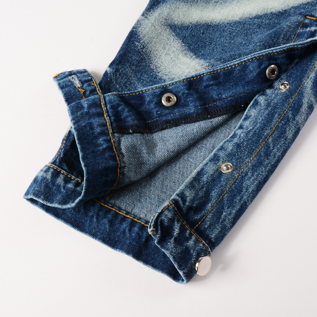 Blue Distressed Jeans