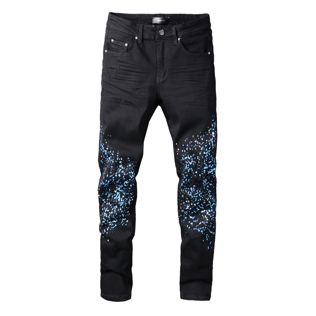 Black Paint Jeans