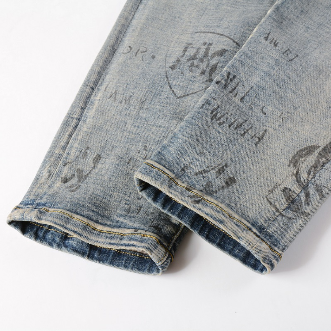 Light Grey Ripped Jeans