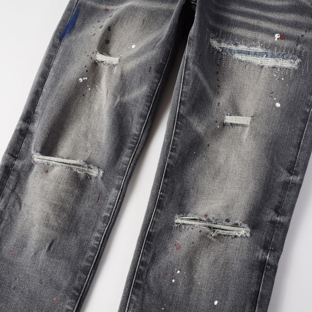 Paint Grey Jeans