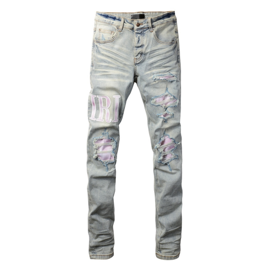 Gradient Camo Jeans