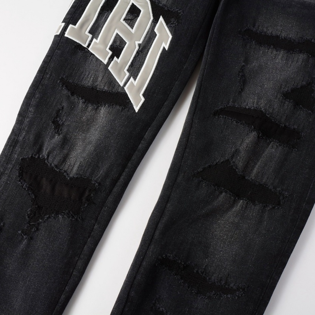 Gradient Camo Jeans