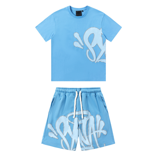 Syna Blue Short set