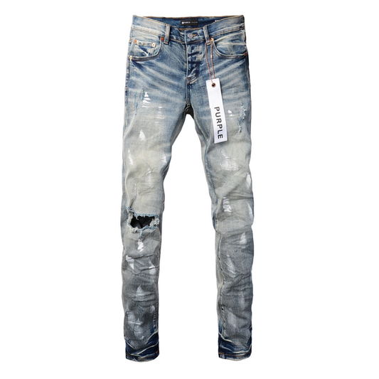 Ripped Paint Jeans