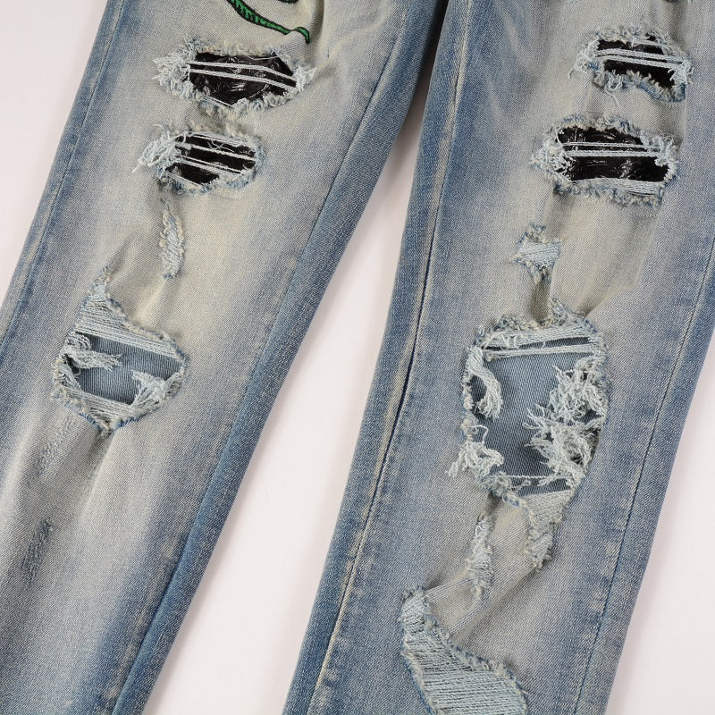 Snake Blue Jeans