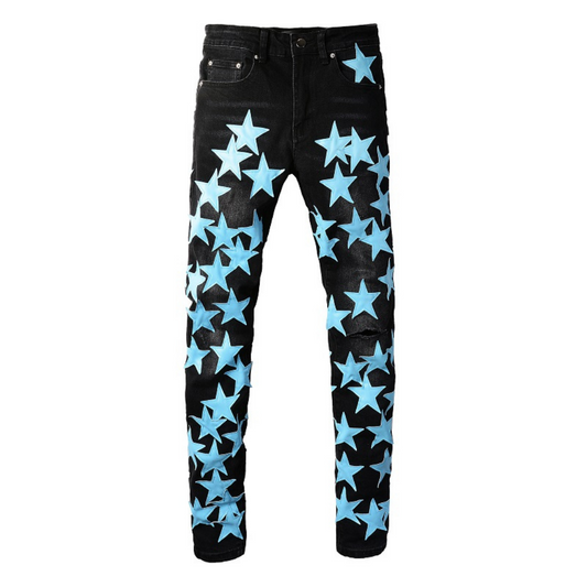 Blue Star Patch Jeans